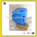 Motorized DC5V DN20 NPT Shut off valve for Environmental Protection and drain water system